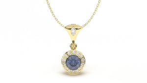 Divina Classic: Eclipse VII Pendant - Divina Jewelry