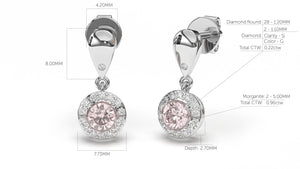 Divina Classic: Eclipse VIII Earrings - Divina Jewelry