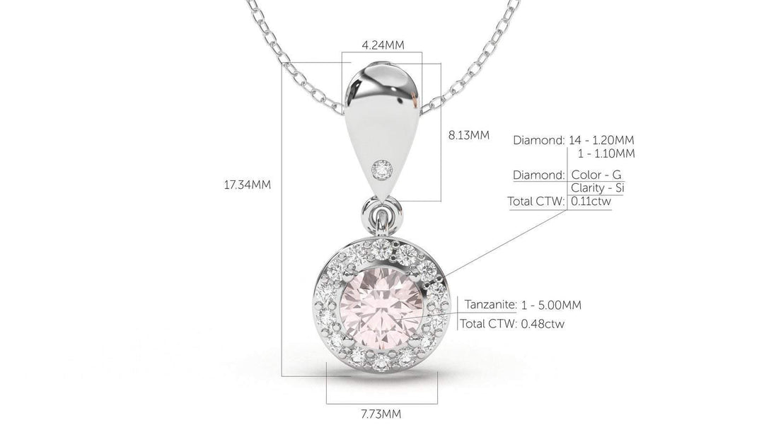 Divina Classic: Eclipse VIII Pendant - Divina Jewelry
