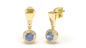 Divina Classic: Eclipse IX Earrings - Divina Jewelry