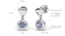 Load image into Gallery viewer, Divina Classic: Eclipse XI Earrings - Divina Jewelry
