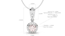 Load image into Gallery viewer, Divina Classic: Eclipse XII Pendant - Divina Jewelry
