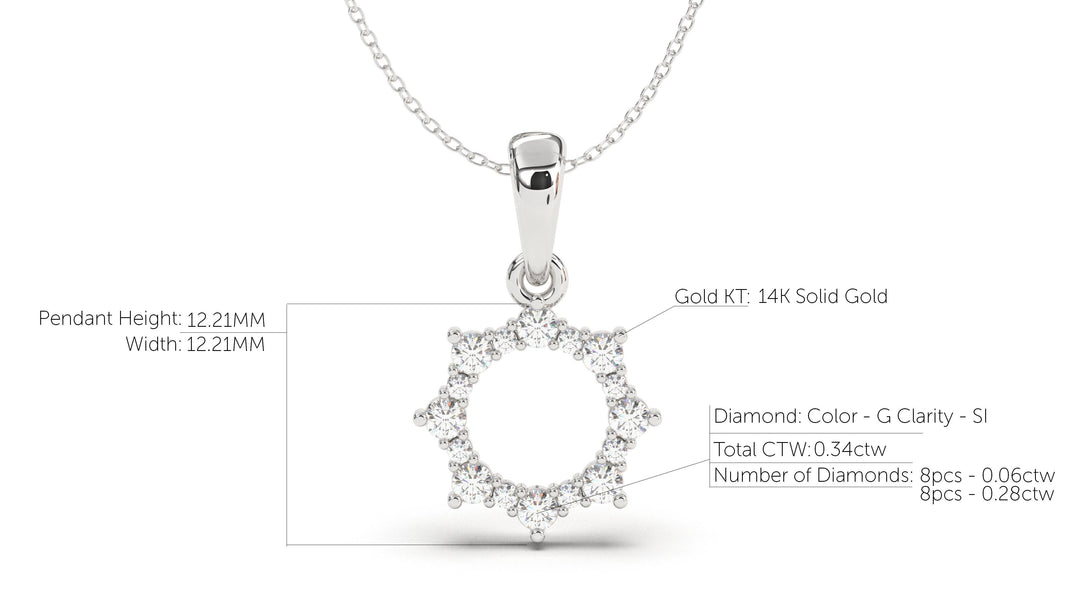 DIVINA Fête: Jubilee VIII Pendant - Divina Jewelry