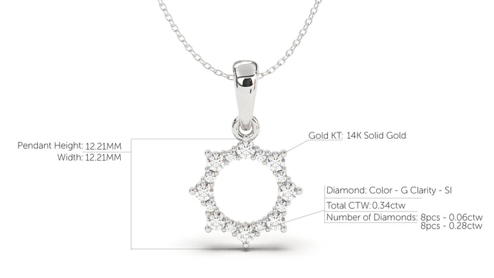 DIVINA Fête: Jubilee VIII Pendant - Divina Jewelry