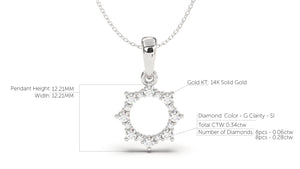 DIVINA Fête: Jubilee VIII Pendant - Divina Jewelry