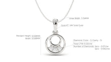 Load image into Gallery viewer, DIVINA Fête: Jubilee XVIII Pendant - Divina Jewelry
