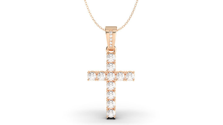 Diamond Cross Pendant | Christianity III