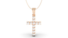 Load image into Gallery viewer, Diamond Cross Pendant | Christianity III
