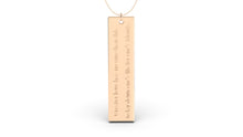 Load image into Gallery viewer, Pendant with Verse from John 15:13 | Christianity VIII

