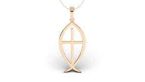 Ichthys and A Cross Pendant | Christianity XI