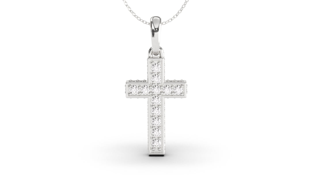 A Diamond Cross Pendant | Christianity I