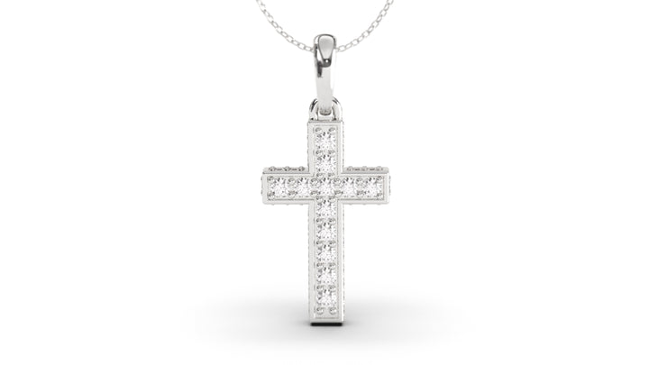 A Diamond Cross Pendant | Christianity I