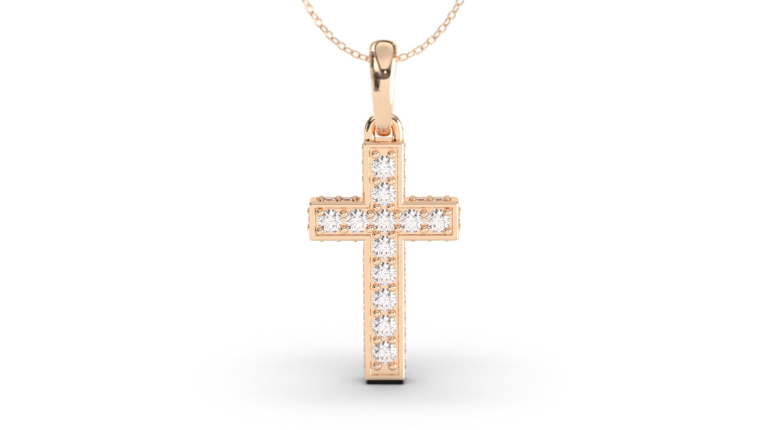 A Diamond Cross Pendant | Christianity I