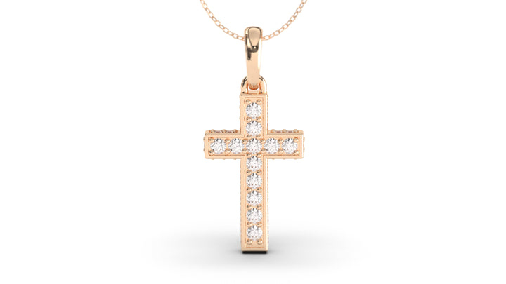 A Diamond Cross Pendant | Christianity I