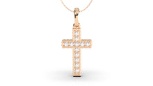 Load image into Gallery viewer, A Diamond Cross Pendant | Christianity I
