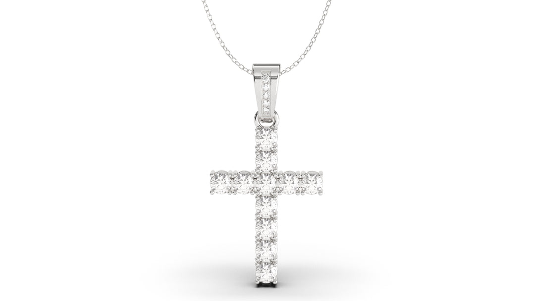 Diamond Cross Pendant | Christianity III