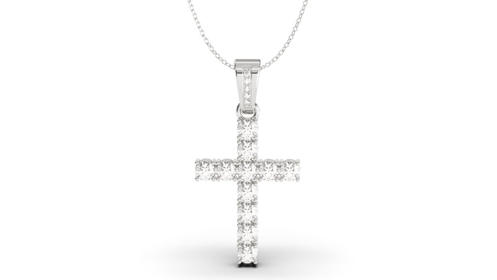 Diamond Cross Pendant | Christianity III