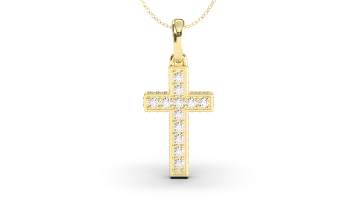A Diamond Cross Pendant | Christianity I