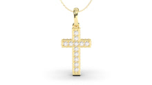 Load image into Gallery viewer, A Diamond Cross Pendant | Christianity I
