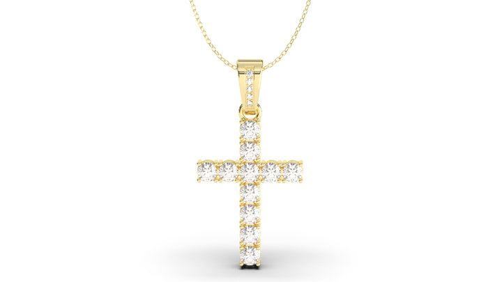 Diamond Cross Pendant | Christianity III