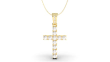 Load image into Gallery viewer, Diamond Cross Pendant | Christianity III
