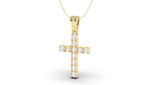 Diamond Cross Pendant | Christianity III