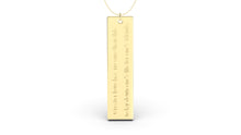 Load image into Gallery viewer, Pendant with Verse from John 15:13 | Christianity VIII
