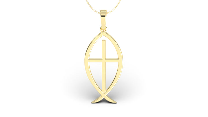 Ichthys and A Cross Pendant | Christianity XI