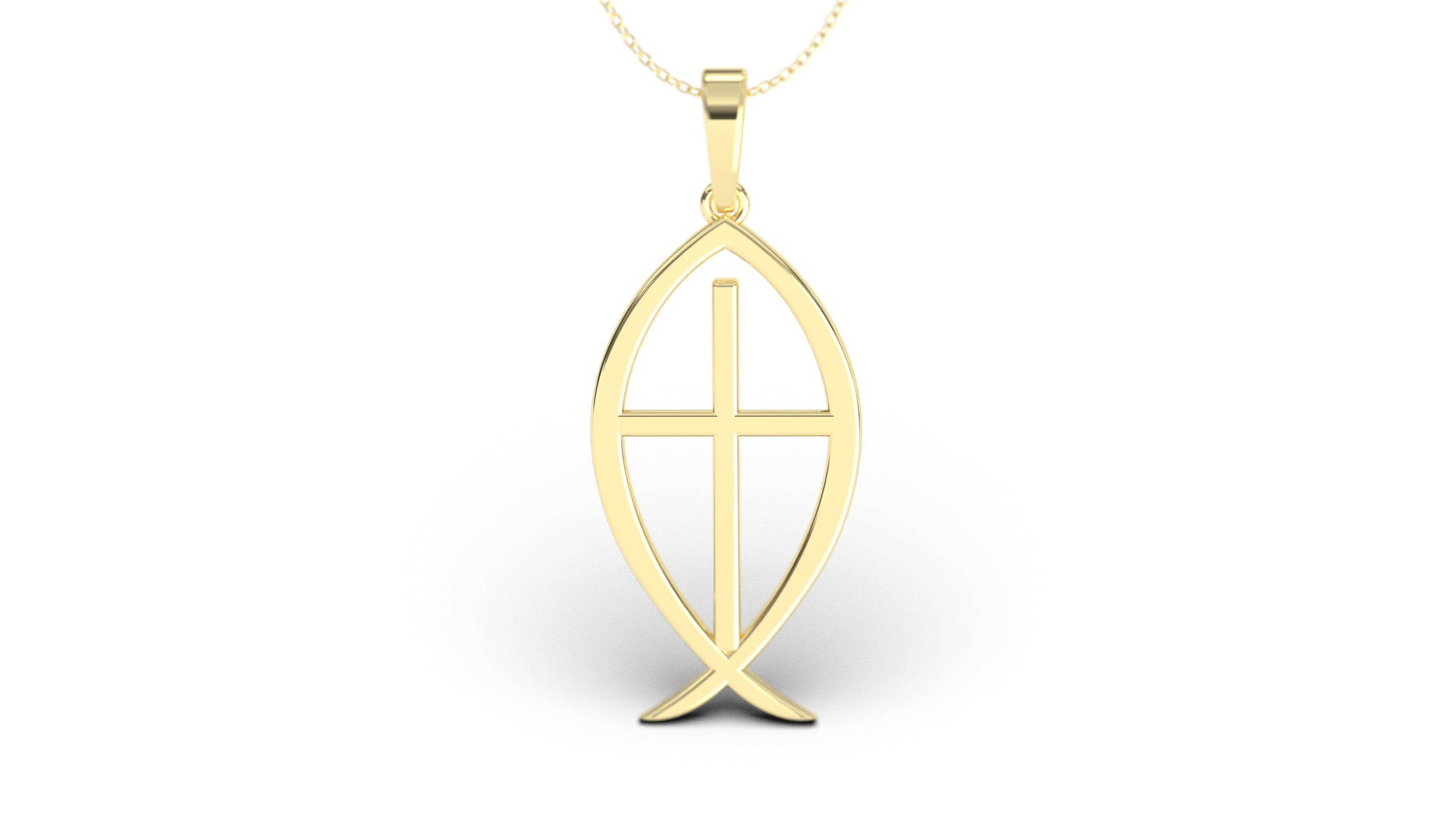 Ichthys and A Cross Pendant | Christianity XI