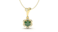 Load image into Gallery viewer, DIVINA Bloom: Daisy Pendant - Divina Jewelry

