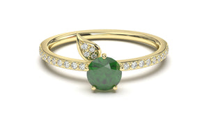 DIVINA  Bloom: Joy Spring Ring - Divina Jewelry
