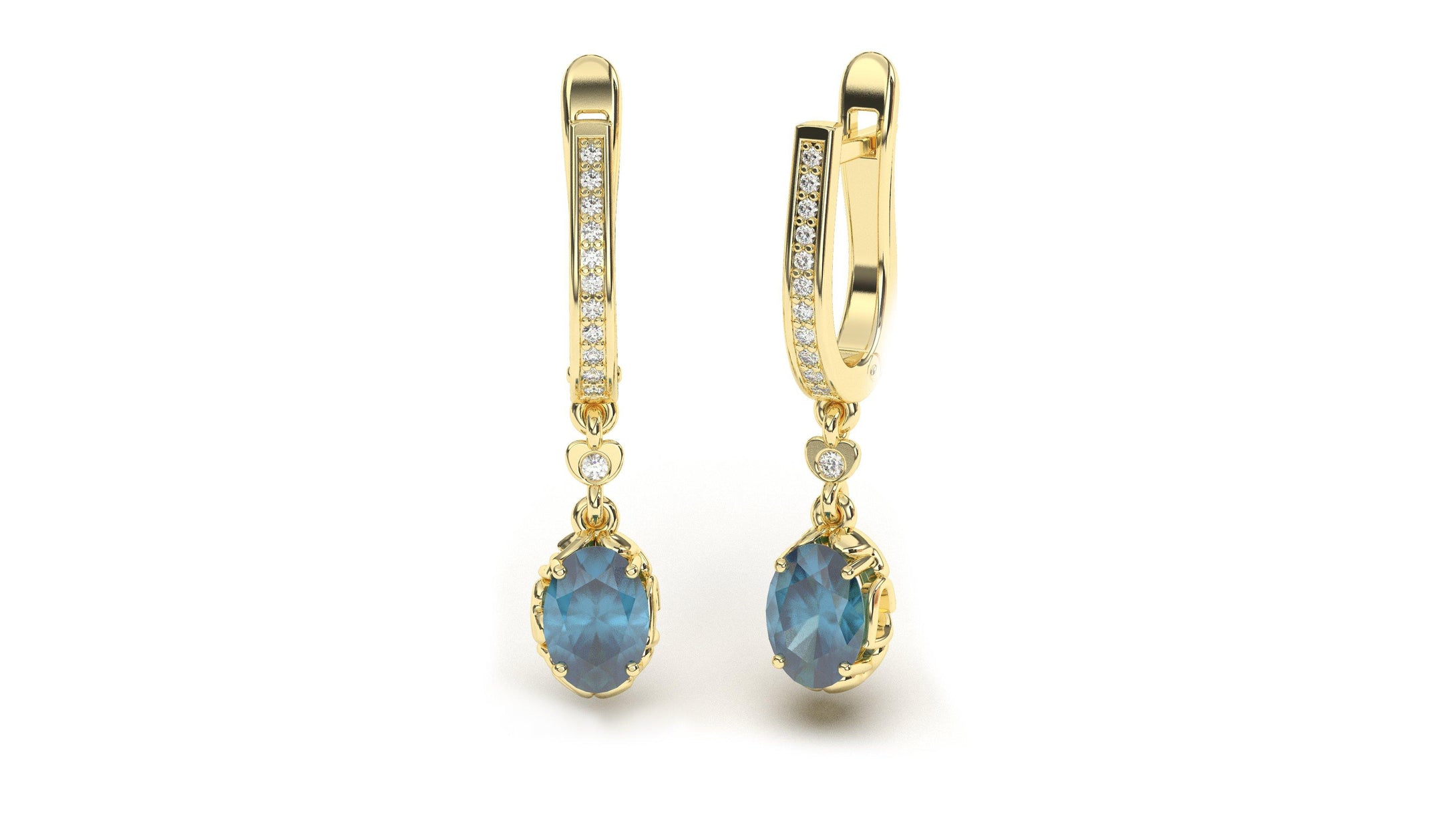 DIVINA Classic: Contours VII Earrings - Divina Jewelry