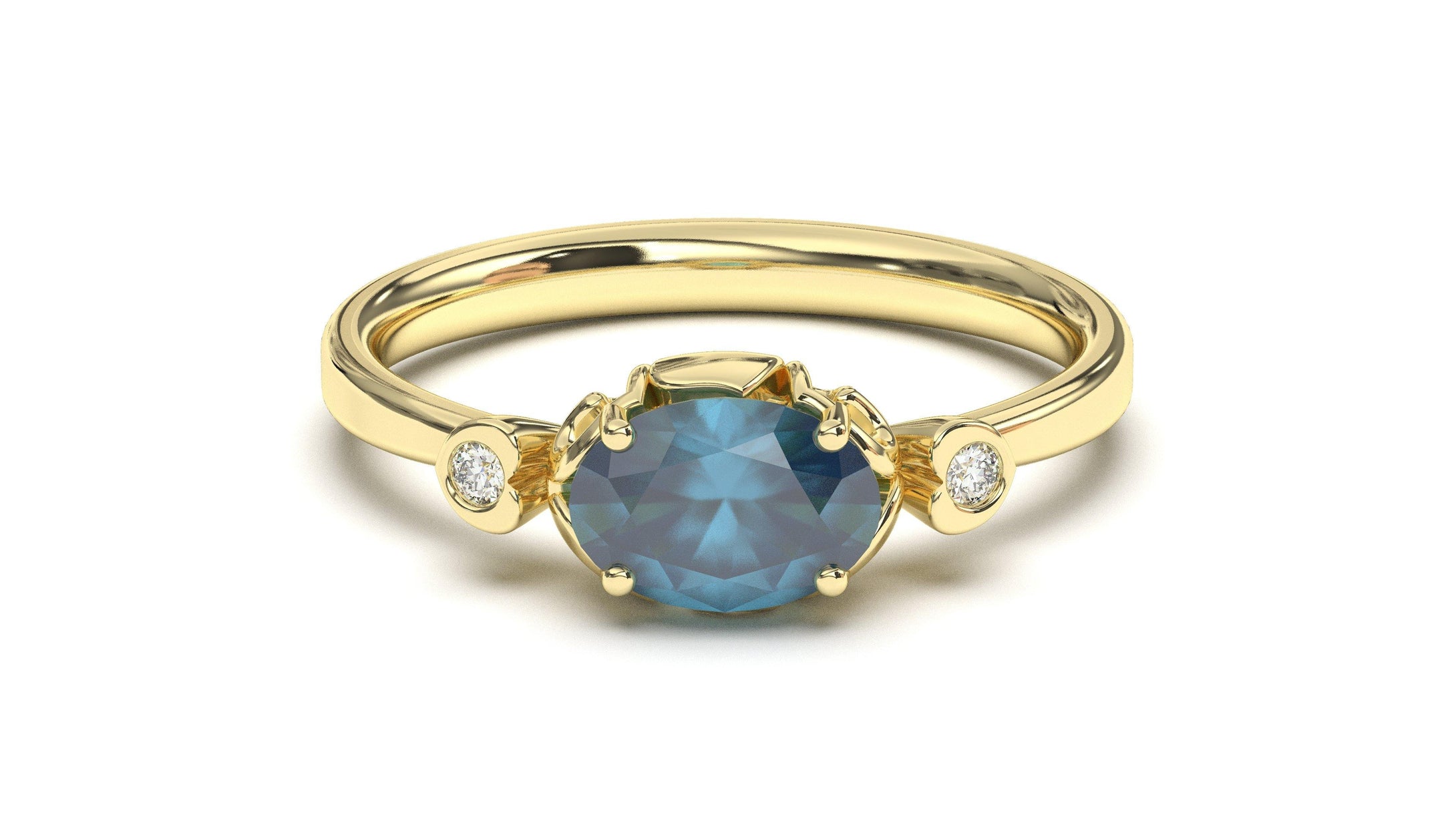 DIVINA Classic: Contours III Ring - Divina Jewelry