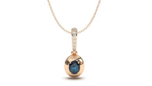Load image into Gallery viewer, DIVINA Classic: Contours IV Pendant - Divina Jewelry
