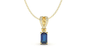 DIVINA Classic: Contours II Pendant - Divina Jewelry