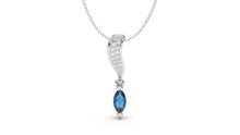 Load image into Gallery viewer, DIVINA Classic: Contours V Pendant - Divina Jewelry
