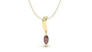 DIVINA Classic: Contours V Pendant - Divina Jewelry