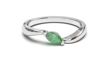 Load image into Gallery viewer, DIVINA Classic: Contours V Ring - Divina Jewelry
