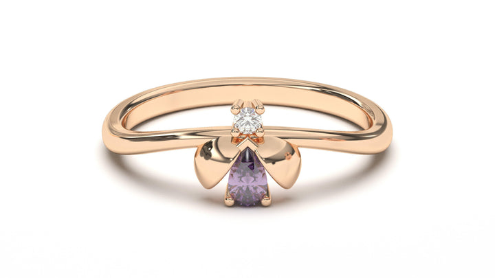 DIVINA Bloom: Beetle Ring - Divina Jewelry