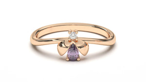DIVINA Bloom: Beetle Ring - Divina Jewelry