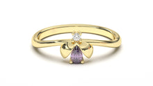 Load image into Gallery viewer, DIVINA Bloom: Beetle Ring - Divina Jewelry
