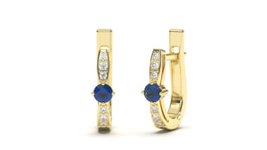DIVINA Classic: Sonder V Earrings - Divina Jewelry