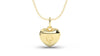 Heart Shape Pendant with Small Tree Engraving | Purity Nature I