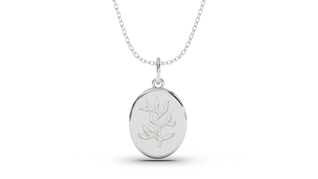 Pendant with Tree Design in the Center | Purity Nature III