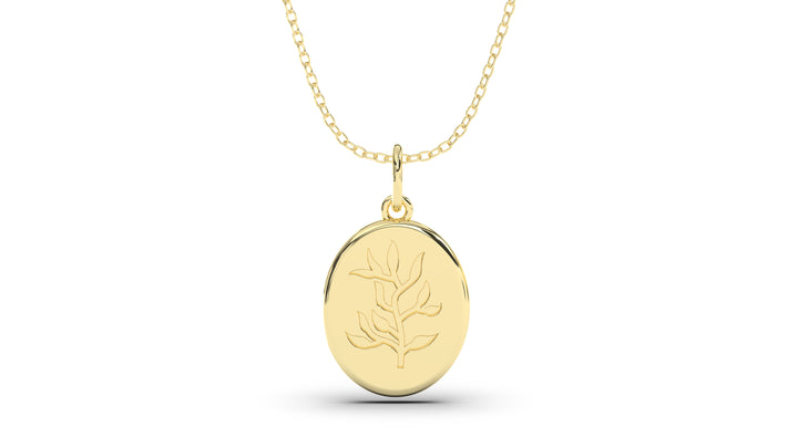 Pendant with Tree Design in the Center | Purity Nature III