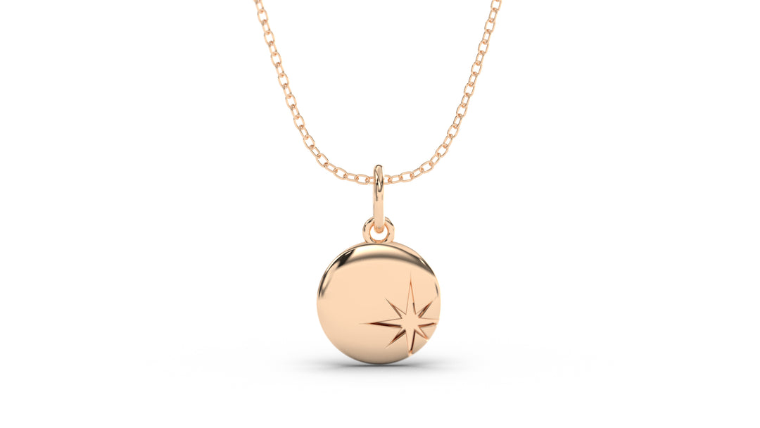 Pendant with Bright Star | Purity Nature V