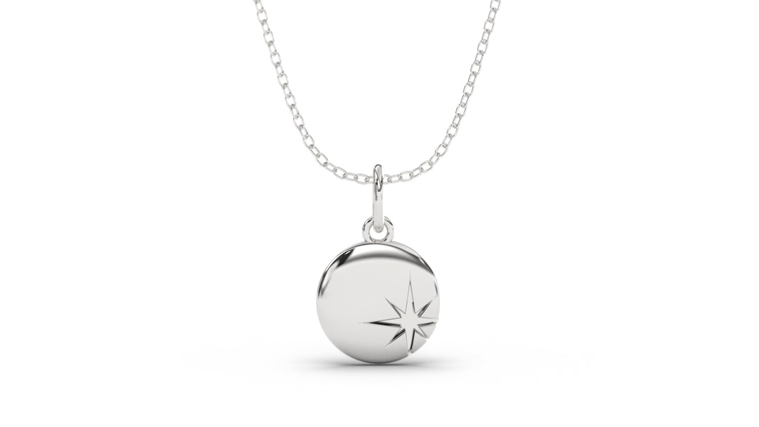 Pendant with Bright Star | Purity Nature V