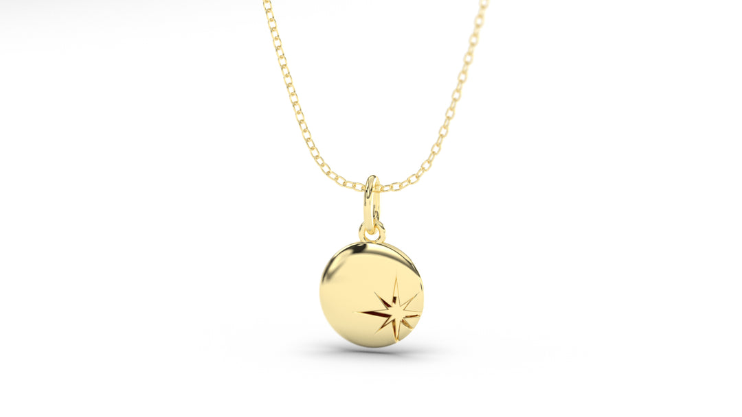 Pendant with Bright Star | Purity Nature V