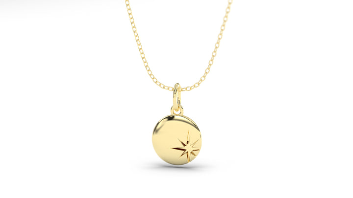 Pendant with Bright Star | Purity Nature V