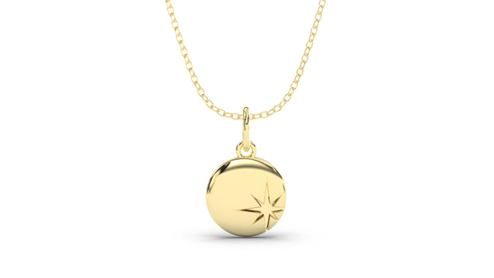 Pendant with Bright Star | Purity Nature V
